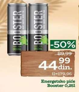 Energetsko piće Booster 0,25l