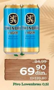Pivo Lowenbrau 0,5l