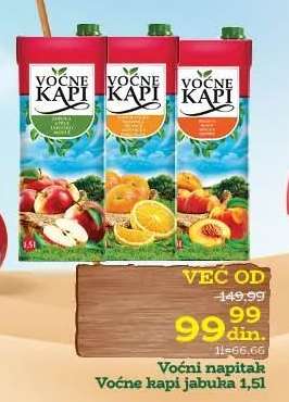 Voćne kapi jabuka 1,5l