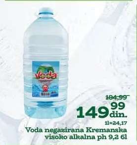 Voda negazirana Kremanska