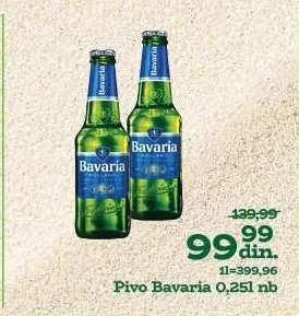 Pivo Bavaria 0,25l nb