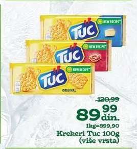 Krekeri Tuc 100g