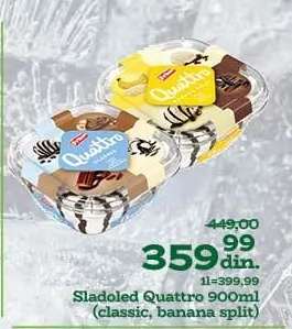 Sladoled Quattro 900ml