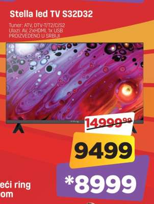 Stella LED TV S32D32