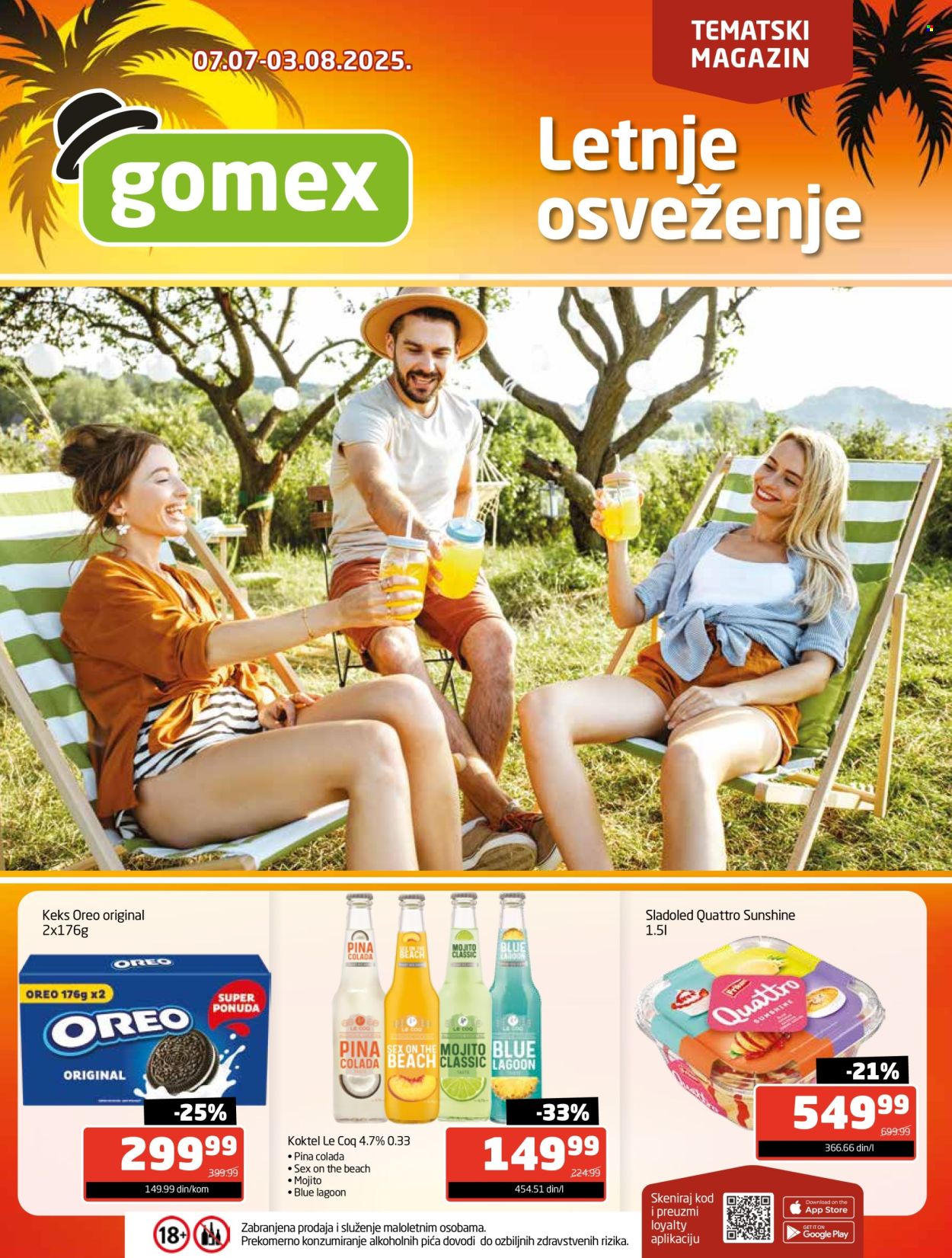 Gomex katalog - 07.07.2025 - 03.08.2025. Stranica 1