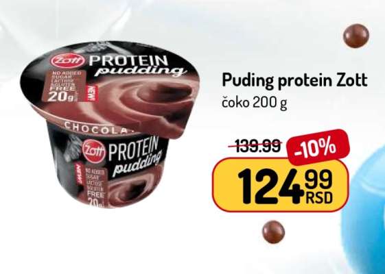 Puding protein Zott