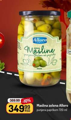 Maslina zelena Alloro