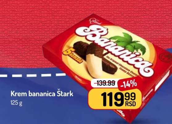 Krem bananica Štark