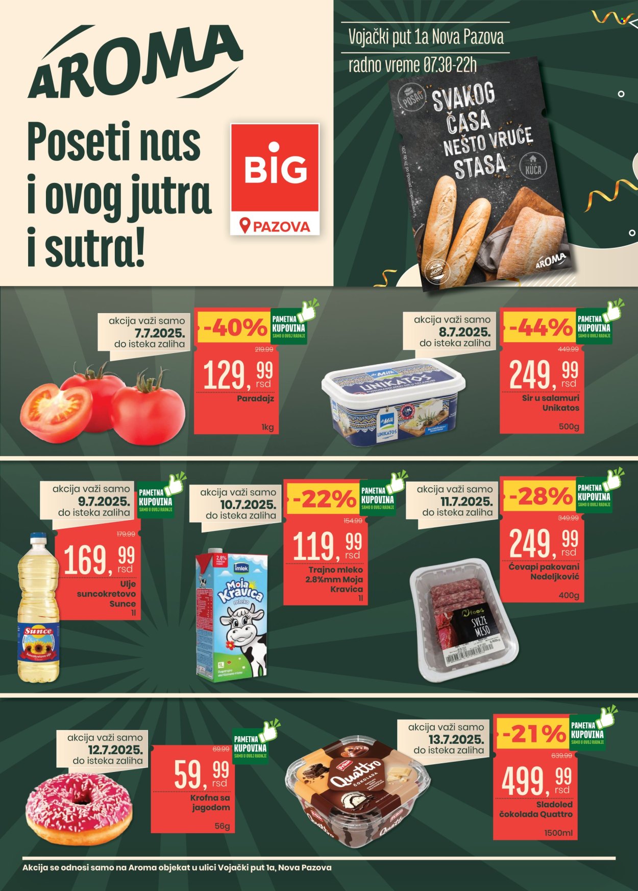 Aroma Market katalog - 07.07.2025 - 13.07.2025. Stranica 1