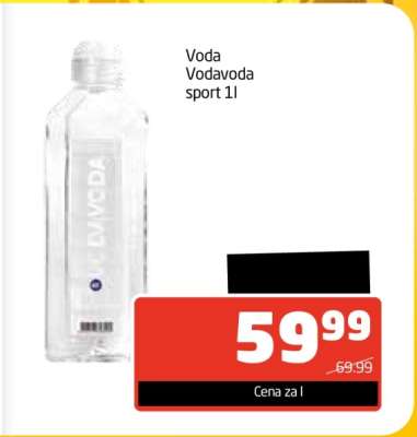 Voda Vodavoda sport 1l
