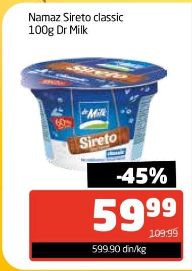 Namaz Sireto classic 100g Dr Milk