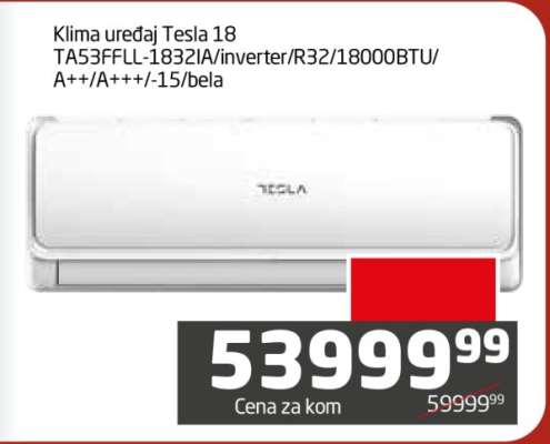 Klima uređaj Tesla 18