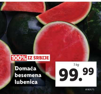 Domaća besemena lubenica