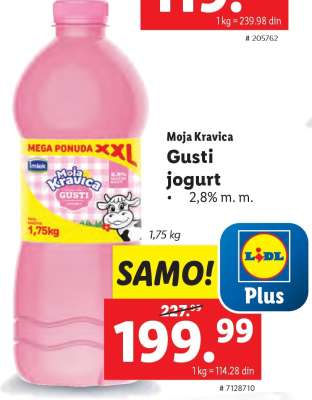 Moja Kravica Gusti jogurt