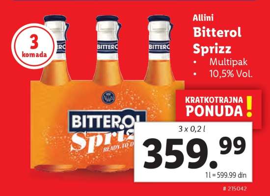 ALLINI Bitterol Sprizz