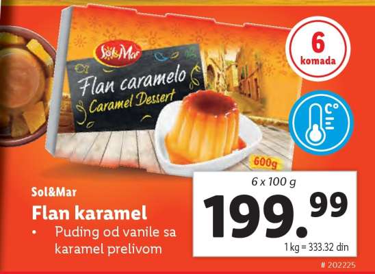 Flan karamel