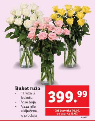 Buket ruža