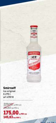Smirnoff Ice original