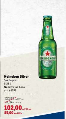 HEINEKEN silver