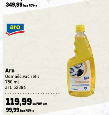 Aro Odmašćivač Refil