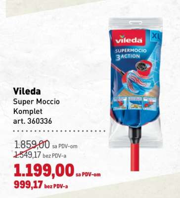 Vileda Super Mocio Komplet