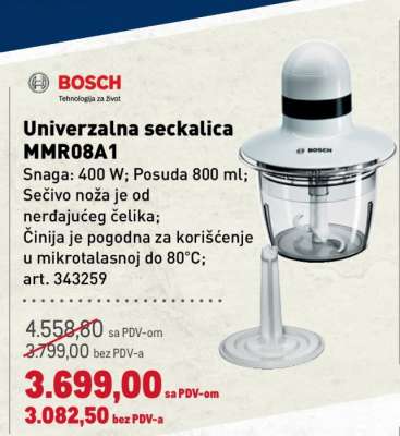 Univerzalna seckalica MMR08A1