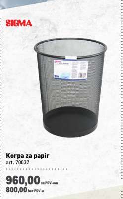 Korpa za papir
