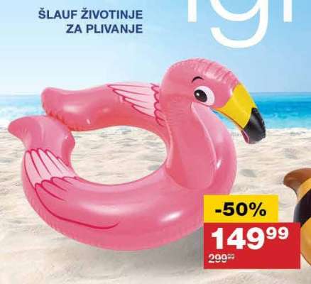 ŠLAUF ŽIVOTINJE ZA PLIVANJE