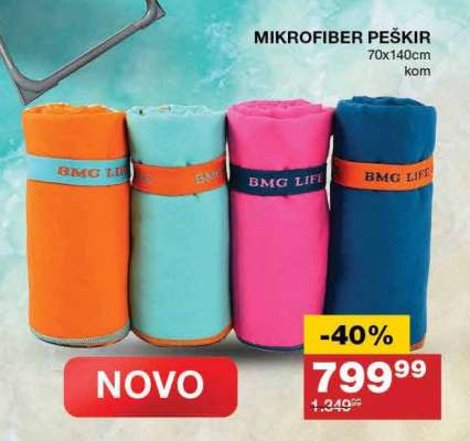MIKROFIBER PEŠKIR