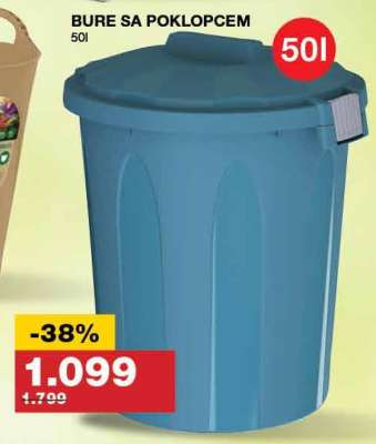 BURE SA POKLOPCEM