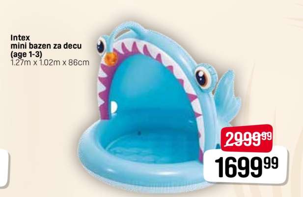 Intex mini bazen za decu (age 1-3)