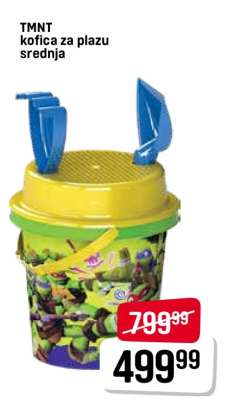 TMNT kofica za plazu srednja