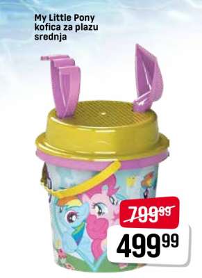 My Little Pony kofa za plažu srednja