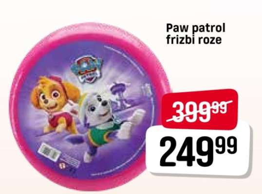 Paw patrol frizbi roze
