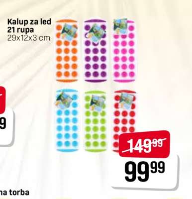 Kalup za led 21 rupa