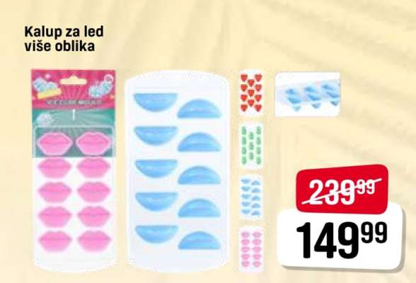 Kalup za led više oblika