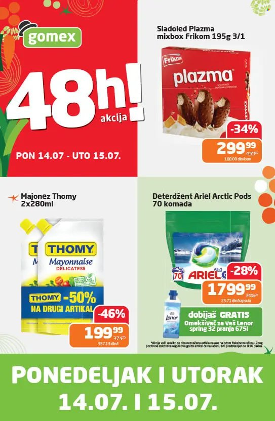 Gomex katalog - 14.07.2025 - 15.07.2025. Stranica 1