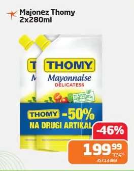 Majonez Thomy 2x280ml