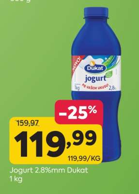 Jogurt 2.8%mm Dukat