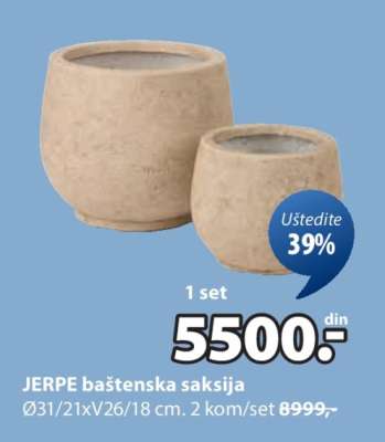 JERPE baštenska saksija