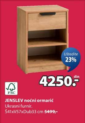 JENSLEV NOĆNI ORMARIĆ