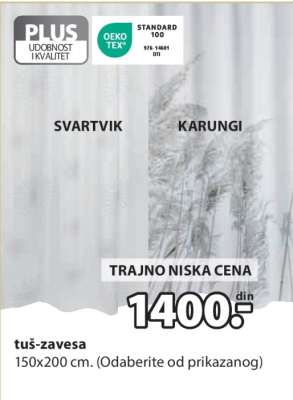 TUŠ-ZAVESA