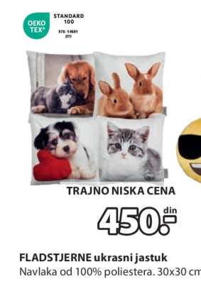 FLADSTJERNE UKRASNI JASTUK