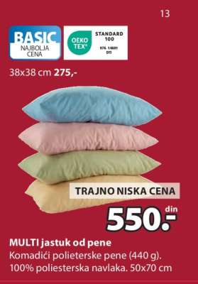 MULTI JASTUK OD PENE