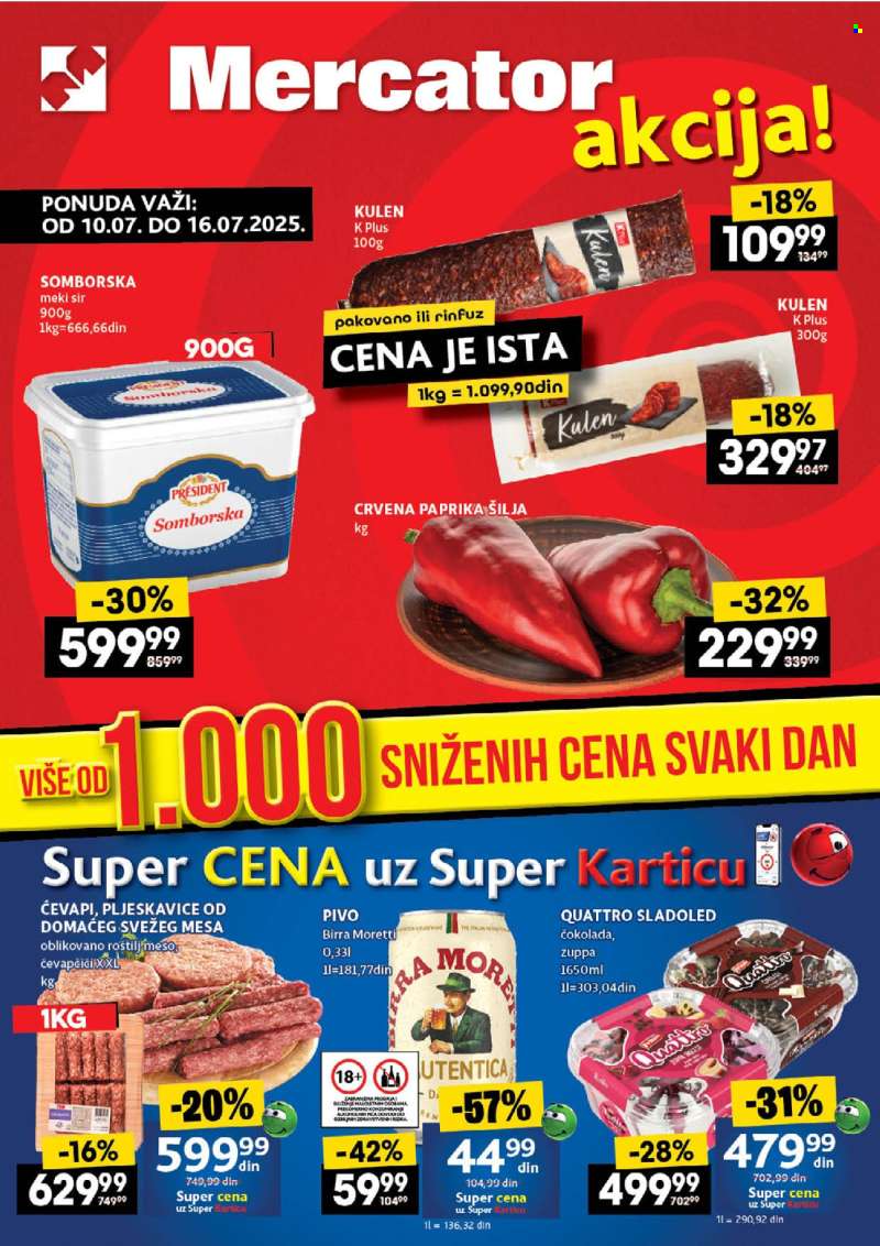 Mercator Centar katalog - 10.07.2025 - 16.07.2025.