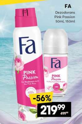 FA Dezodorans Pink Passion 50ml, 150ml