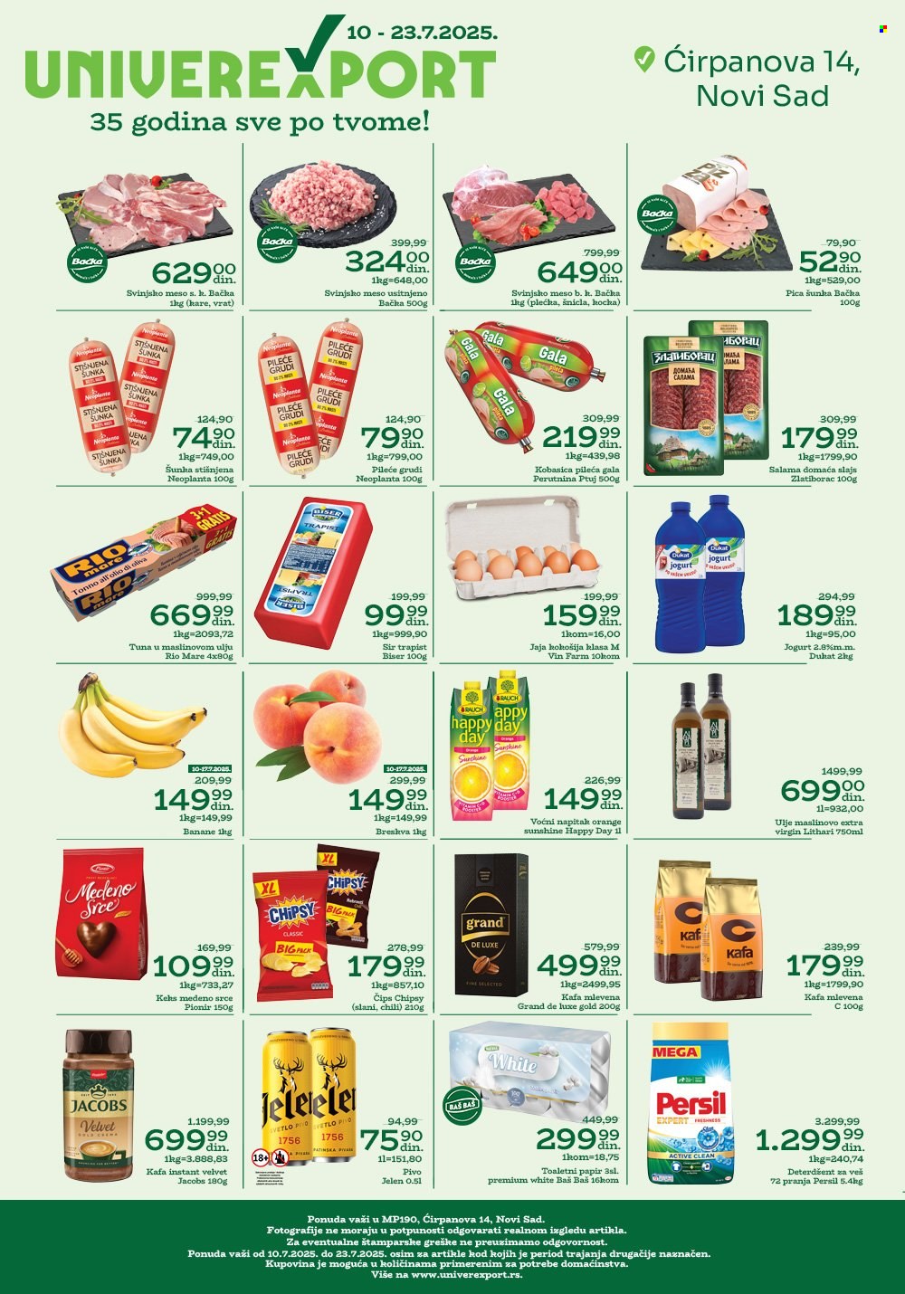 Univerexport katalog - 10.07.2025 - 23.07.2025. Stranica 1