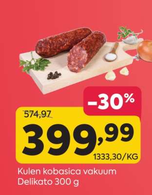 Kulen kobasica vakuum
