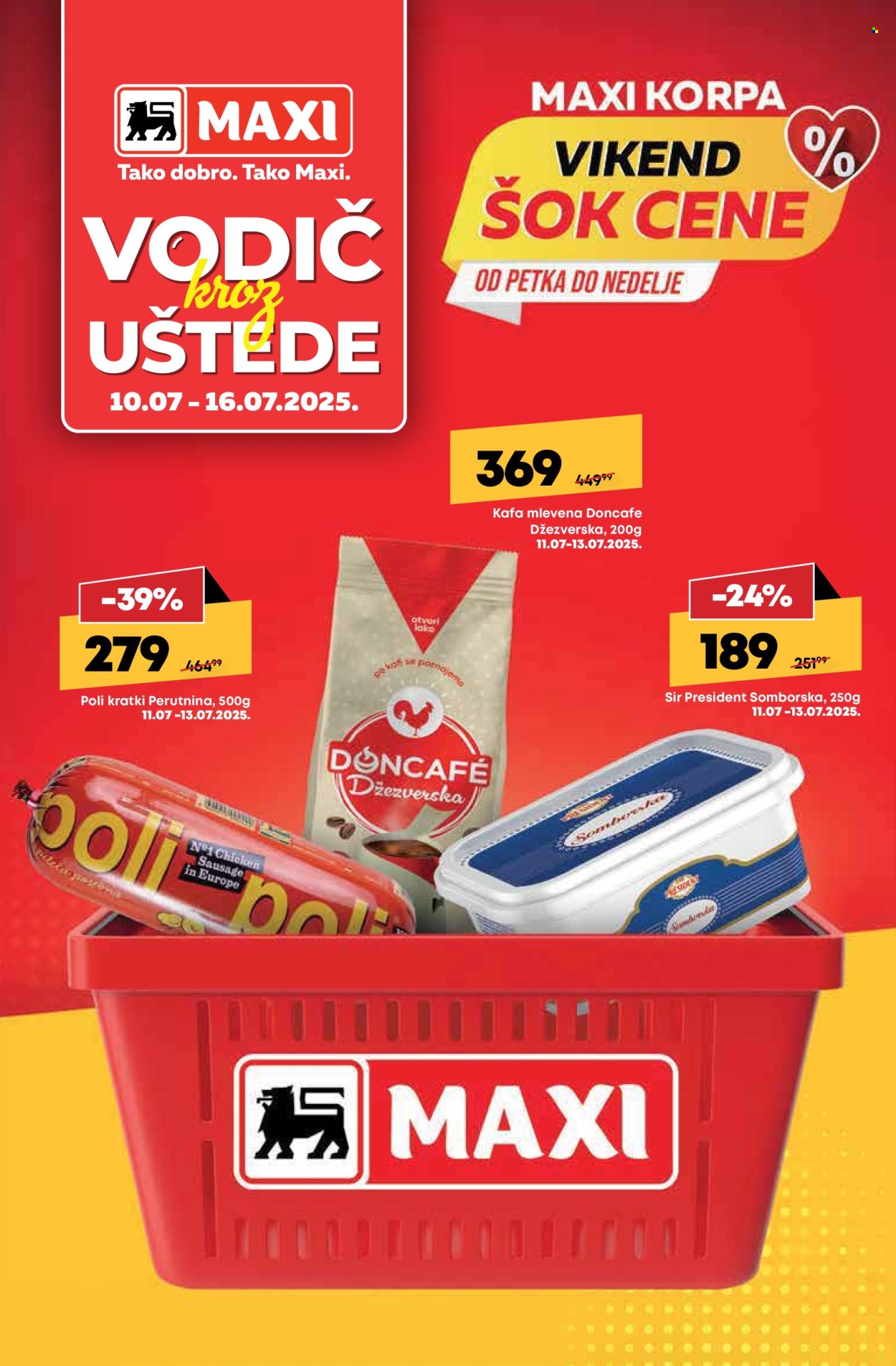 Maxi katalog - 10.07.2025 - 16.07.2025. Stranica 1