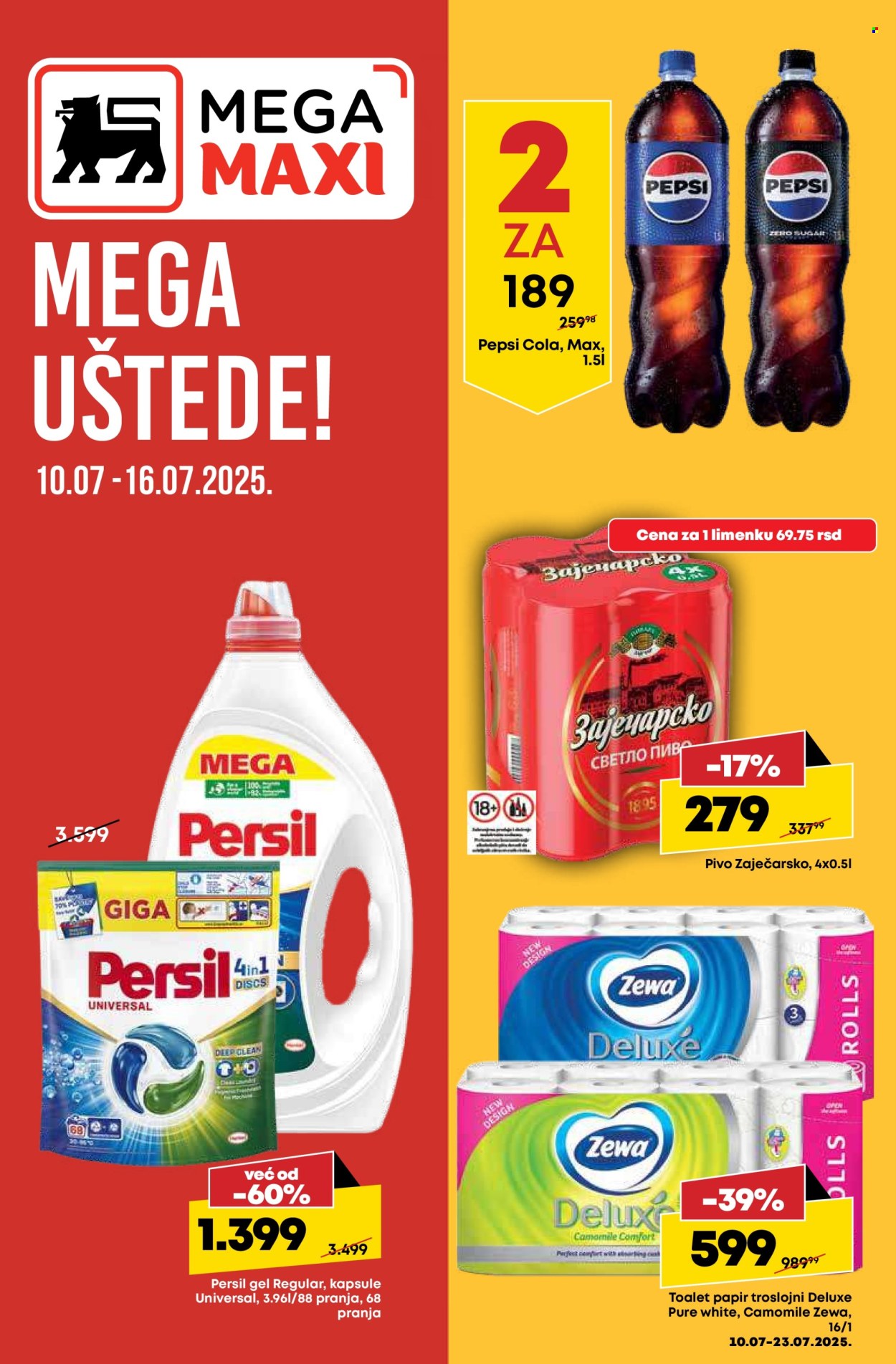 Mega Maxi katalog - 10.07.2025 - 16.07.2025. Stranica 1